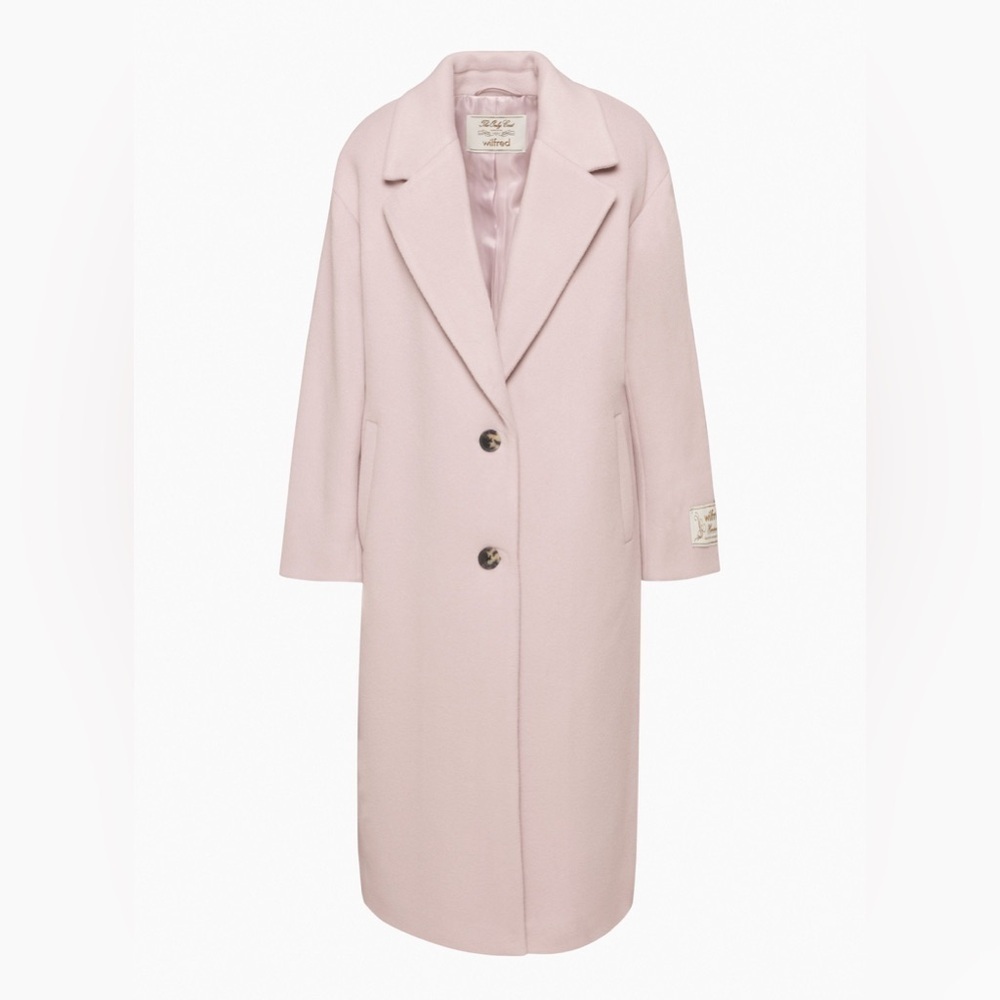 Aritzia Wilfred The Only Coat in Clover